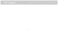 Desktop Screenshot of pastaandcream.com